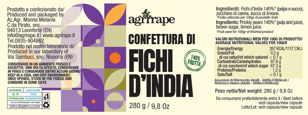 CONFETTURA DI FICHI D’INDIA